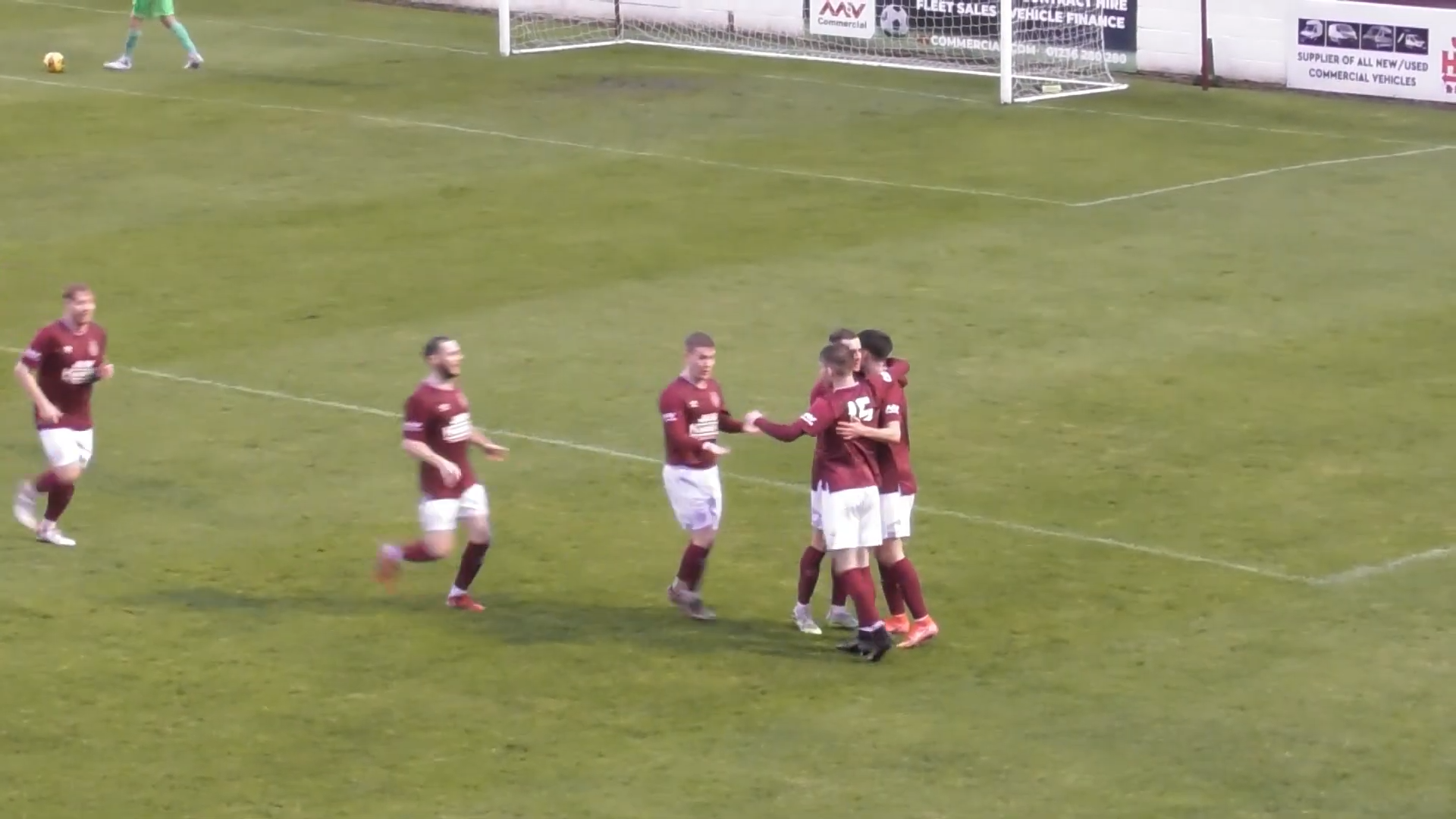 Wearing 15 vs Gretna FC